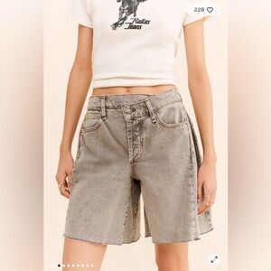 Free People Boomerang Denim Shorts 30